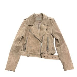Blank NYC Tan Moto Jacket